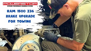 Upgrading the 2020 RAM 1500 with Z36 Truck and Tow Kit from Powerstop Brakes!