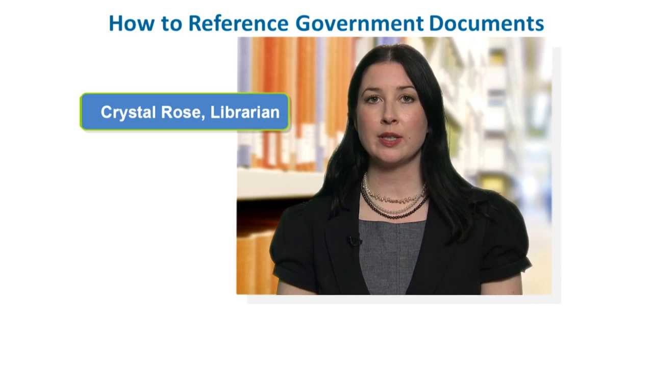 <h1 class=title>APA Style Reference List: How to Reference Canadian Government Documents</h1>