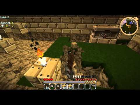 MineCraft YogBox - Building The House (Episode 5)