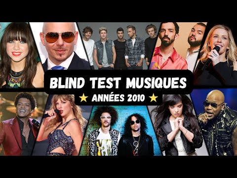 BLIND TEST MUSIQUES SPÉCIAL ANNÉES 2010  - 70 EXTRAITS
