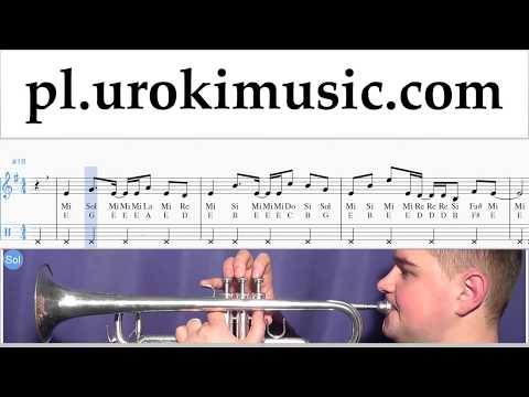 Nauka Gry Na Trąbce Axel F - Crazy Frog Nuty Poradnik um-i463