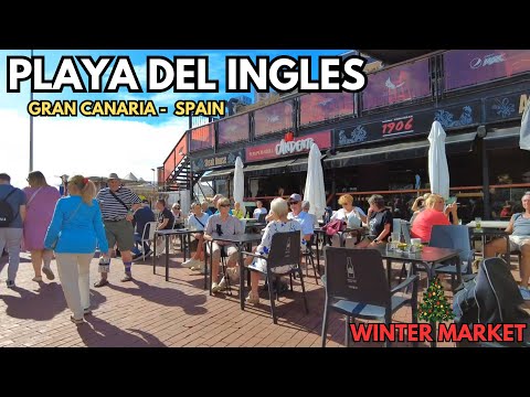 Winter Market in Playa del Inglés☀️ | December