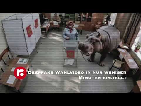 Deepfake Wahlvideo in nur wenigen Minuten erstellt