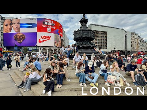 LONDON WALK 2025 | London Summer Walking Tour | Covent Garden to Mayfair London [4K HDR]