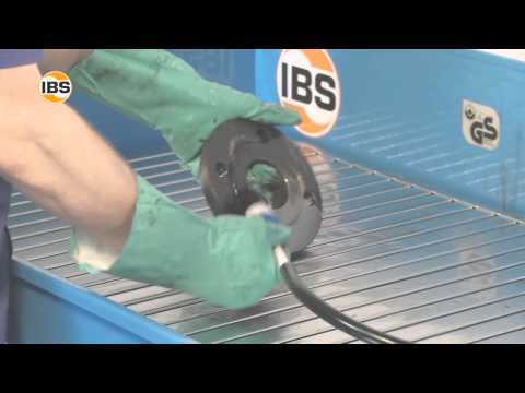 IBS Teilereinigungsgerät mit großer Arbeitsfläche