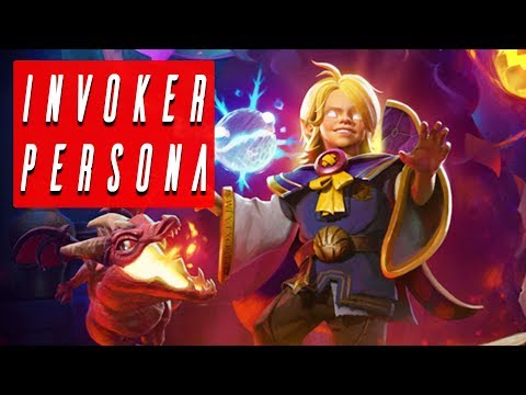 Dota 2 Invoker Persona Gameplay - Beyond Godlike | KID INVOKER
