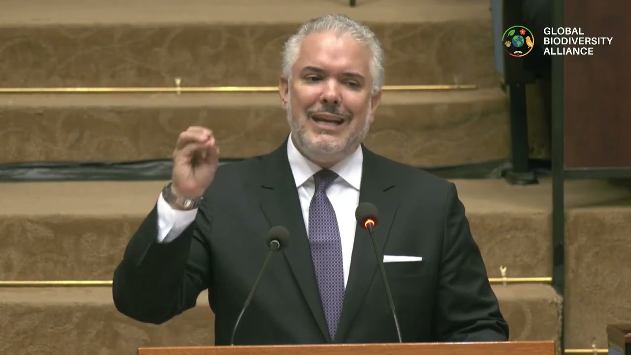 “Investing in Nature Is Investing in the Future” — Iván Duque at Global Biodiversity Alliance 2025