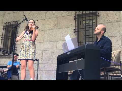 Hamish Napier and Jenna Moynihan @ Berklee Boston Public Library Courtyard Series