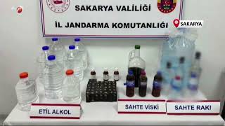 Sakarya'da Yılbaşı Öncesi 211 Personelle Sahte İçki Operasyonu