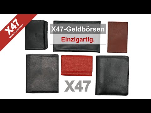 X47 | Die Geldbörsen von X47 - einzigartig (X47-052)
