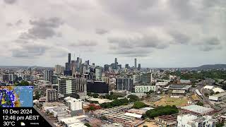 Brisbane Weather 10 Dec 2024 Time Lapse