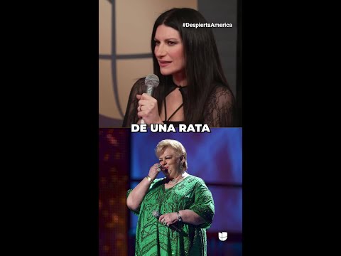 Laura Pausini shares her reaction to hearing "Rata de dos patas" by Paquita la del Barrio 🐀