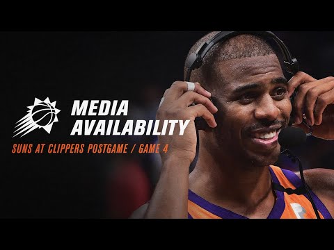 Suns vs Clippers: Game 4 Postgame Media Availability (6/26/21)
