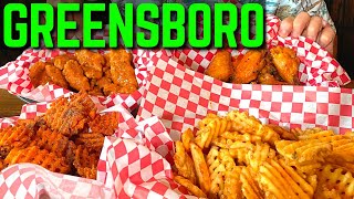 Greensboro North Carolina Food Tour 2021 | Vlog Part 1