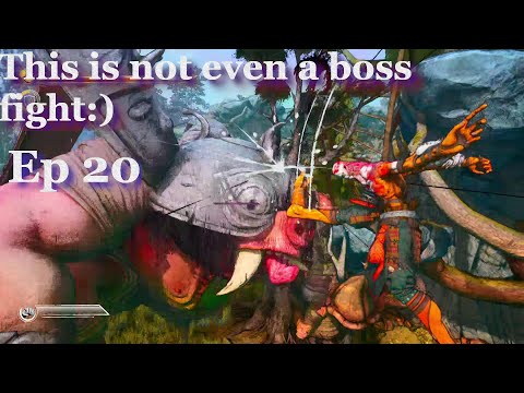 Clash Artifacts of Chaos - Lets Play Episode 20 - Mataki Beholder - Giant pigman - Corwid fun place