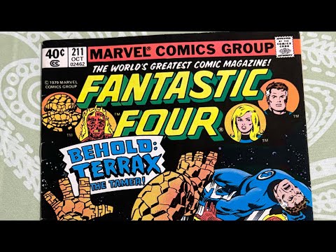 First Appearance of Terrax | Fantastic Four 211 | 1st appearance 