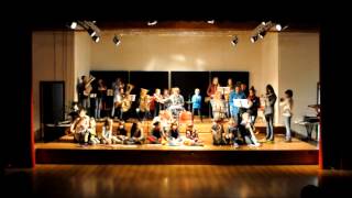 preview picture of video 'Jingle Bells - banda giovanile della Musikkapelle La Lira'