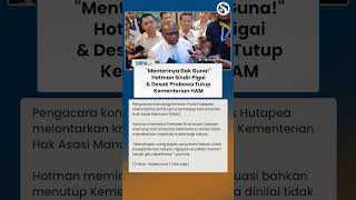 "Menterinya Gak Guna!" Hotman Sindir Pigai & Desak Prabowo Tutup Kementerian HAM