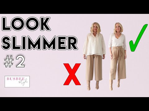 How to INSTANTLY Look Slimmer #2 | 10 Styling Tricks