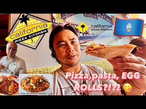 California Pizza Kitchen Tumon Guam 🇬🇺 ótimo serviço, ótima comida! 😋
