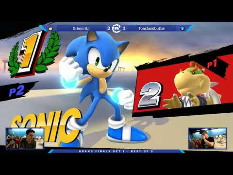 The Smash Lab 137 Grand Finals - Grimm (Bowser Jr.) vs Toastandbutter (Sonic)