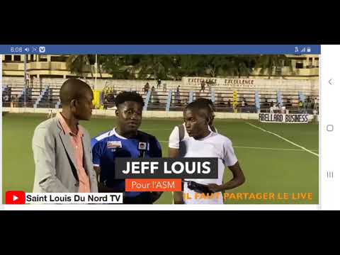 Jeff Louis après la victoire des Mirebalaisiens ( dimanche 9 mai 2021 ) ASM vs ASC 1-0