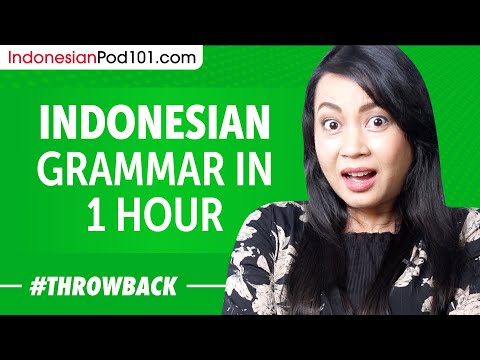 Indonesian Grammar in 1 Hour
