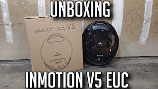 INMOTION V5 EUC Electric Unicycle Unboxing And Honest Initial Thoughts