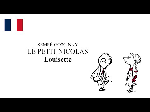 Le petit Nicolas " Louisette" livre audio - Learn French - французский язык с Николя