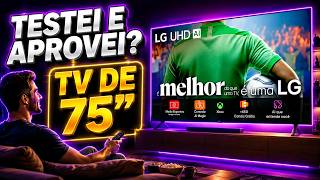TOP 3 MELHORES TVS 75 POLEGADAS DE 2026 | QUAL COMPRAR? TESTADAS E MAIS VENDIDAS⭐⭐⭐