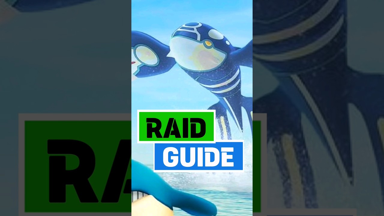 Primal Kyogre RAID GUIDE in Pokémon GO!