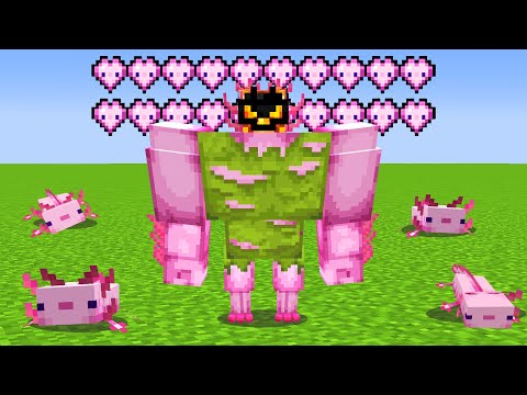 Et Liv Som Axolotl I Minecraft