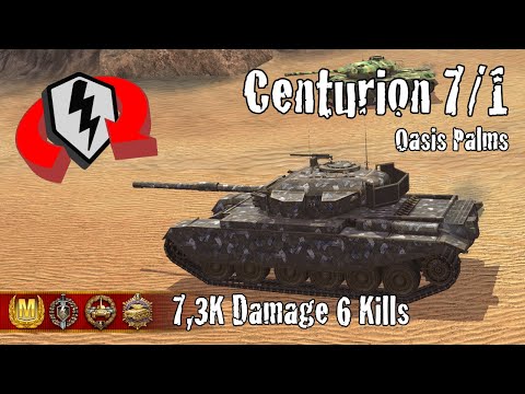 Centurion Mk. 7/1  |  7,3K Damage 6 Kills  |  WoT Blitz Replays