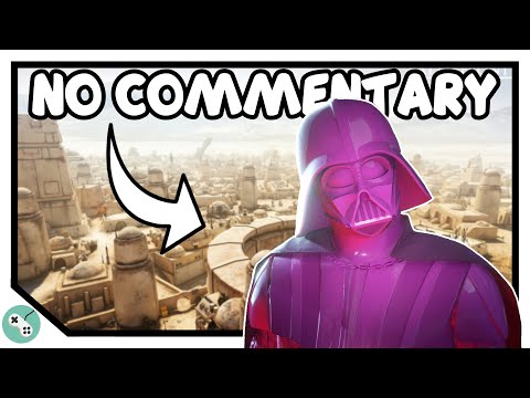 PINK DARTH VADER GAMEPLAY | Star Wars Battlefront 2 Mod Gameplay #48 | No Commentary