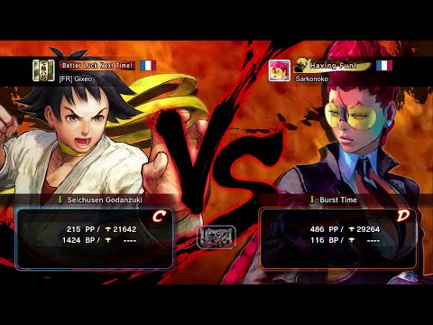 02/10/14 Gixeo (Makoto) vs Sarkonoko (C.Viper) USF4