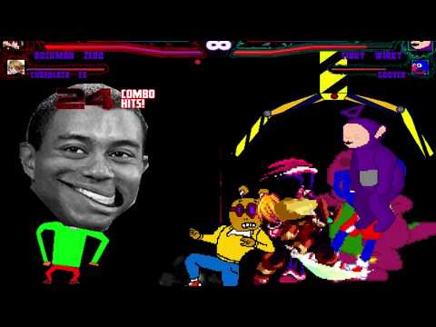 Mugen Request Team Megaman Zero vs Team Tinky Winky