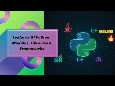 Features Of Python Modules Libraries Frameworks Aiml Series Aptynx Python Programming