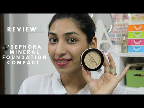 Review | SEPHORA Mineral Foundation Compact | Good for Oily/Combination skin people