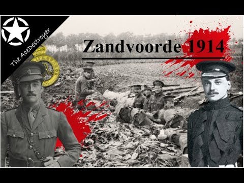 First battle of Ypres  - The battle of Zandvoorde 1914
