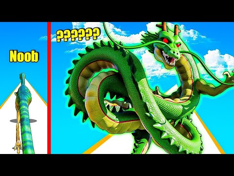 Evolving Dinosaurs in Unpredictable Ways in Dino Evolution Run 3D