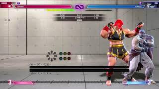 [スト6]プラチナとゴールドを反復横飛び