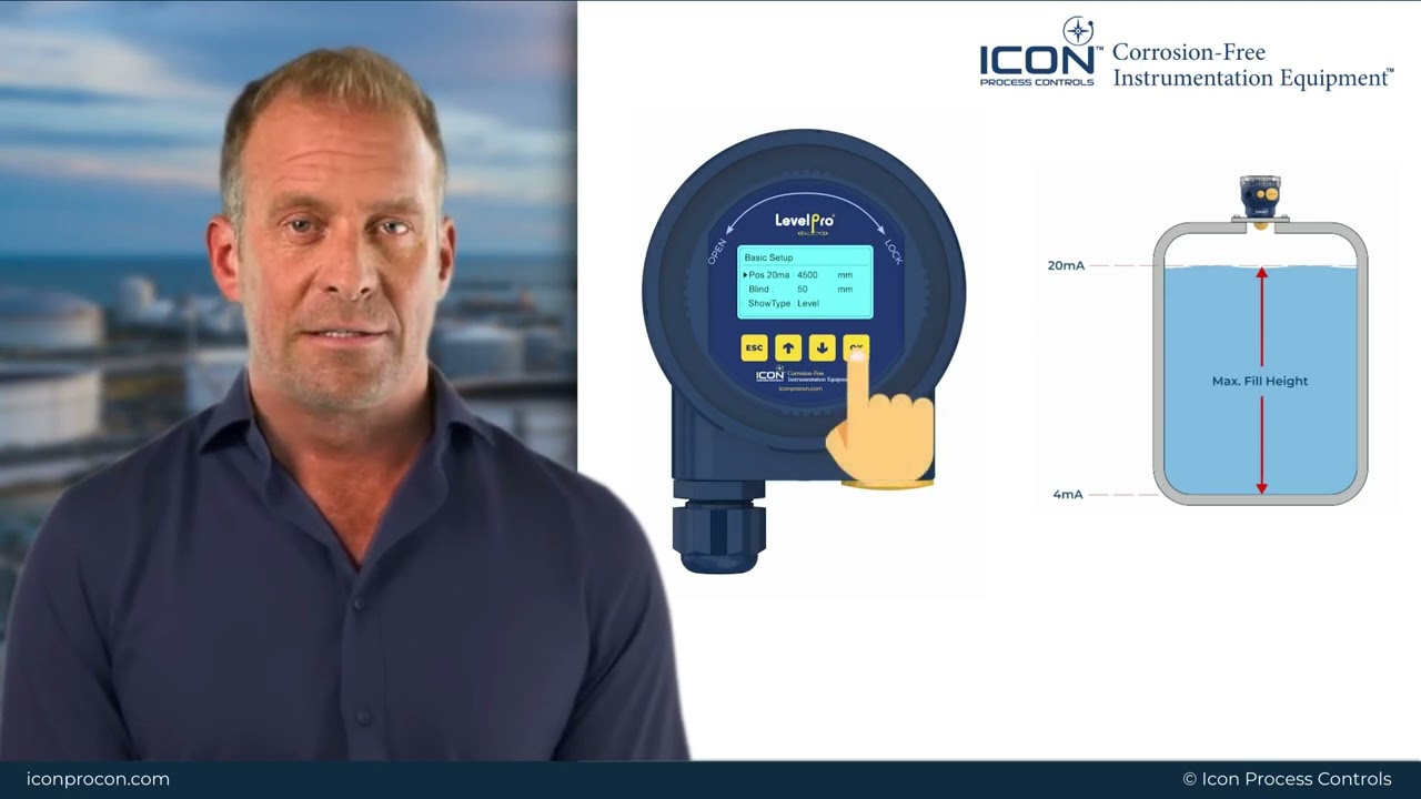 ProScan3 80GHz Radar Liquid Level Sensor — Device Programming