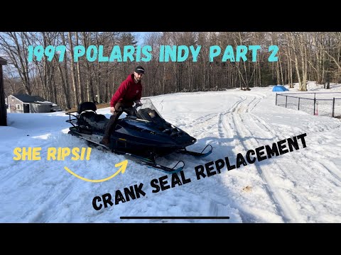 1997 Polaris Indy Crank Seal Replacement