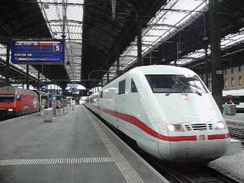ICE 73 Kiel Hbf - Zürich HB in Basel SBB am 09.08.2016 (Di).