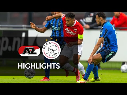 Highlights AZ - Ajax | Oefenduel