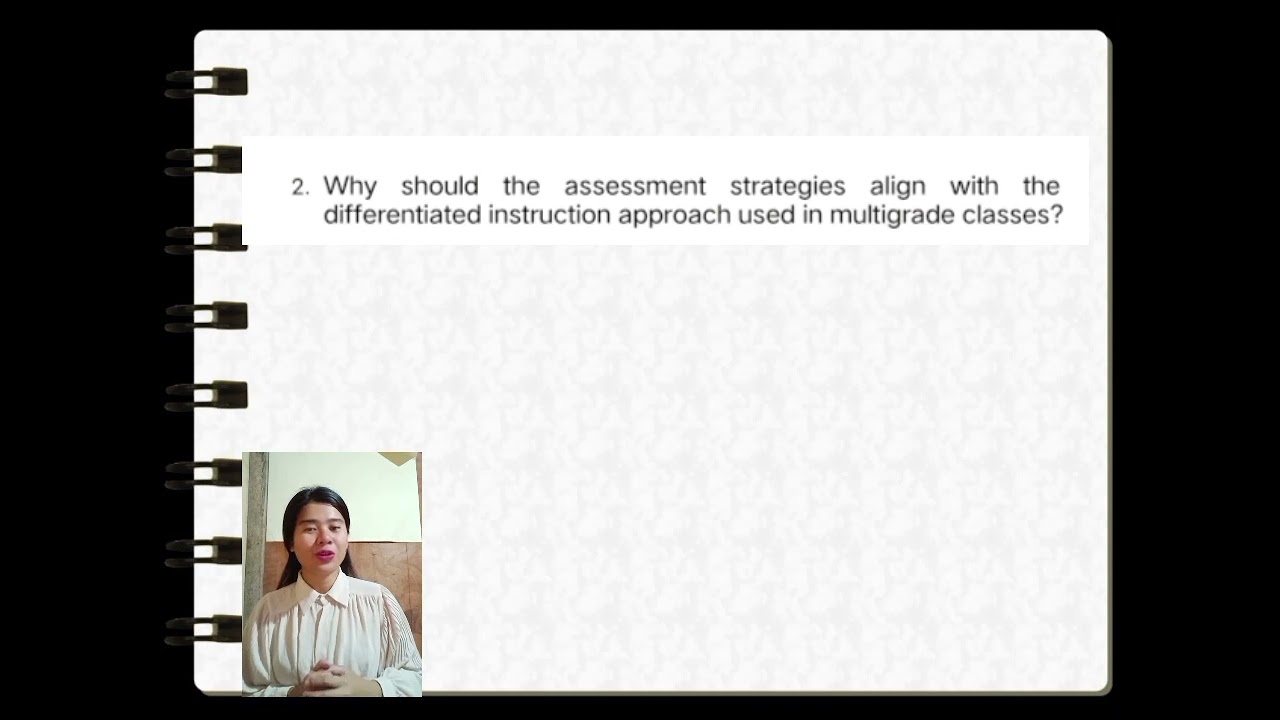 Lesson 5: Assessment in Multigrade Classes