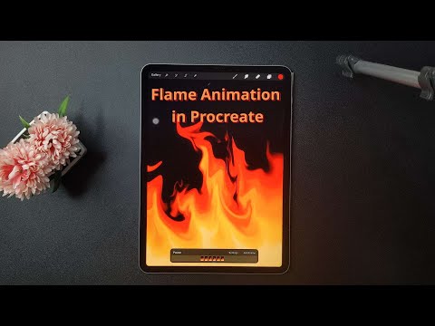 Procreate Easy Flame Animation Tutorial (Step by Step)