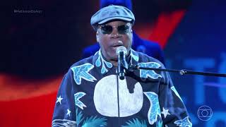 Milton Nascimento canta &quot;Paula e Bebeto&quot; no Domingão com Huck