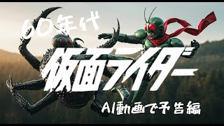 もしも『仮面ライダー』が1960年代に予告があったら…！？【AI実写版 予告編】🎬