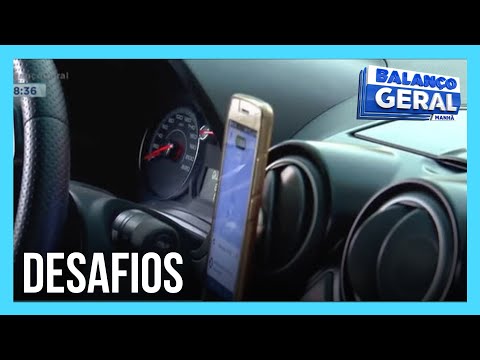 Motoristas de aplicativo enfrentam coleção de desafios nas ruas de SP